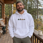 Trail Hats Hoodie - worn