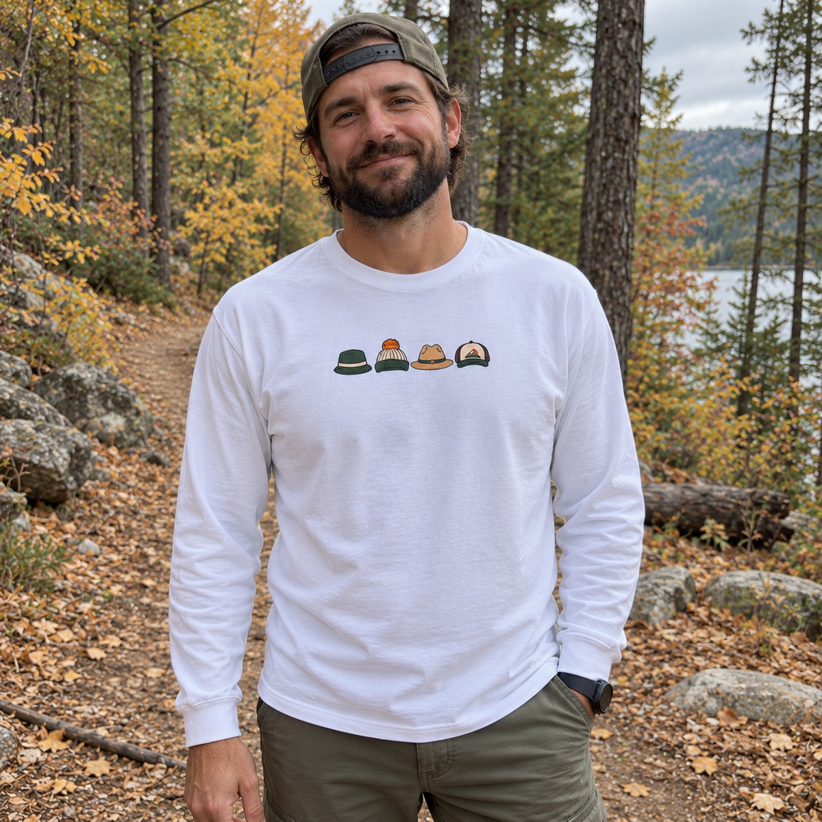 Trail Hats Long Sleeve Shirt - worn