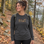 Hiker Moods Long Sleeve Shirt - worn