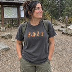 Woodland Hikers T-Shirt - worn