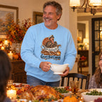 Gravy Boat Captain Sweatshirt worn casually