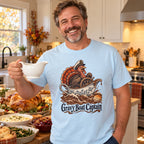Gravy Boat Captain T-Shirt worn casually