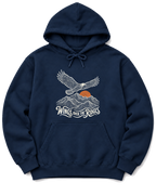 Wings Over the Ridges Hoodie - Navy