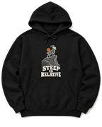 Steep Is Relative Hoodie - Black
