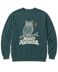 Night Navigator Sweatshirt - Blue Spruce