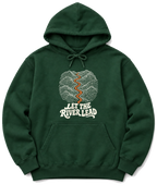 Let the River Lead Hoodie - Forest Green