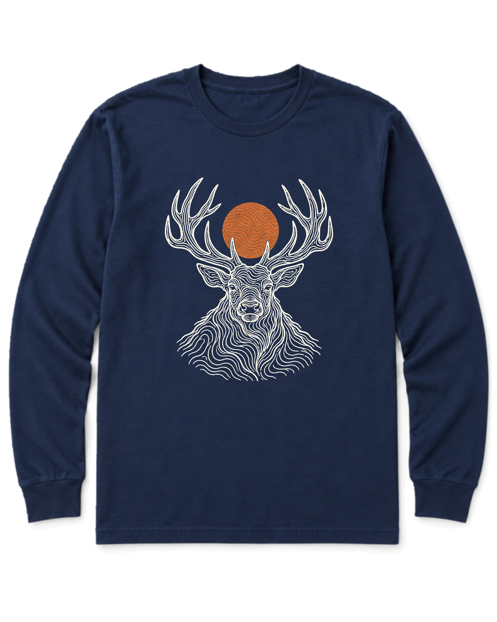 Topo Elk Long Sleeve Shirt - Navy