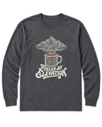 Fueled by Elevation Long Sleeve Shirt - Dark Heather