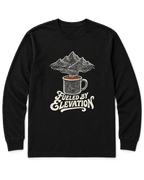 Fueled by Elevation Long Sleeve Shirt - Black