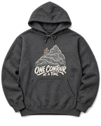 One Contour at a Time Hoodie - Dark Heather