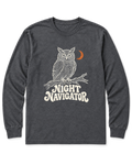 Night Navigator Long Sleeve Shirt - Dark Heather