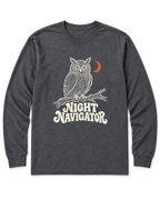 Night Navigator Long Sleeve Shirt - Dark Heather