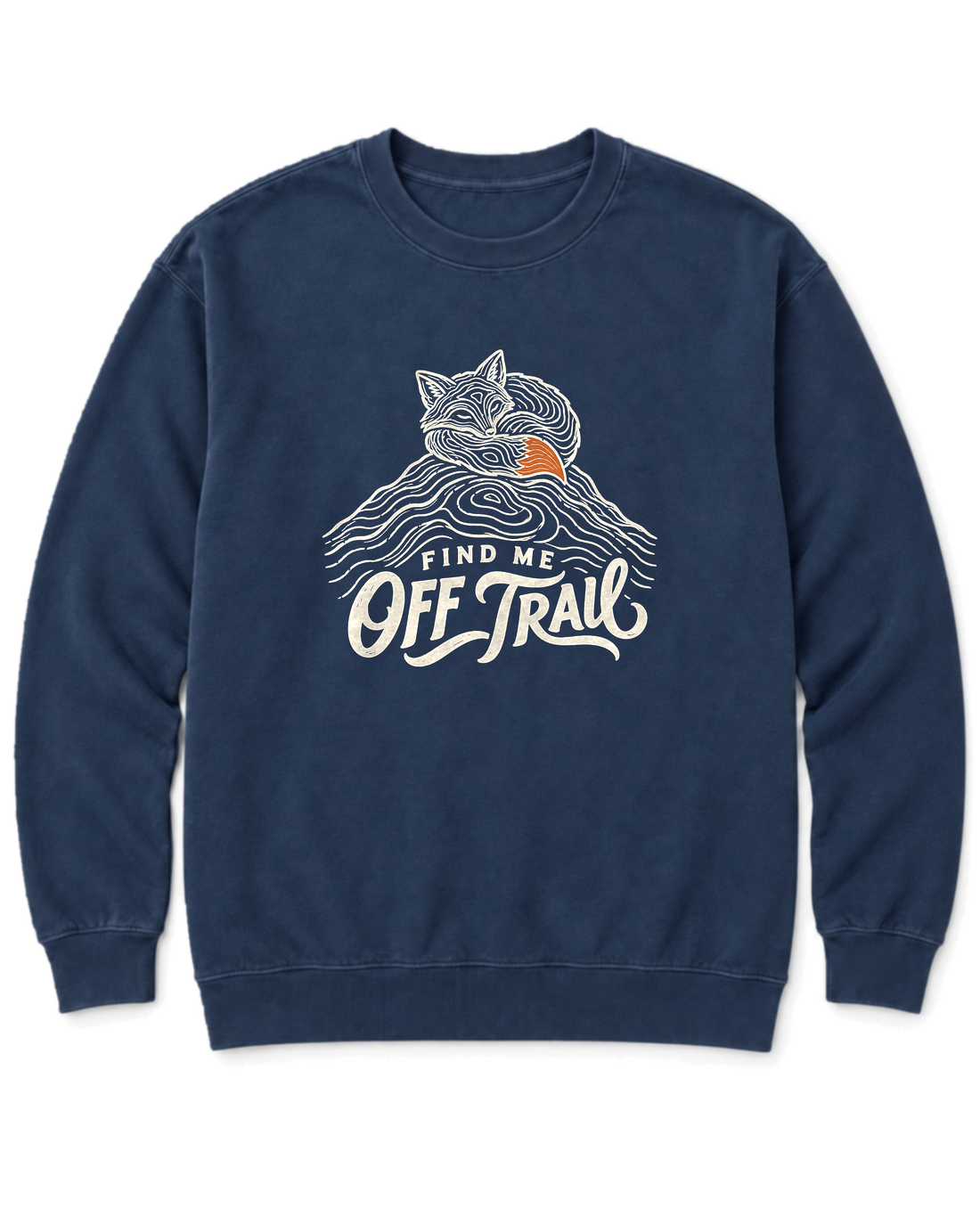 Find Me Off Trail Sweatshirt - True Navy