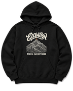 Elevation Fixes Everything Hoodie - Black