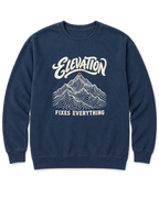 Elevation Fixes Everything Sweatshirt - True Navy