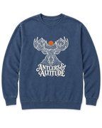 Antlers & Altitude Sweatshirt - Denim