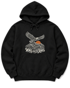 Wings Over the Ridges Hoodie - Black