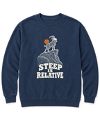 Steep Is Relative Sweatshirt - True Navy