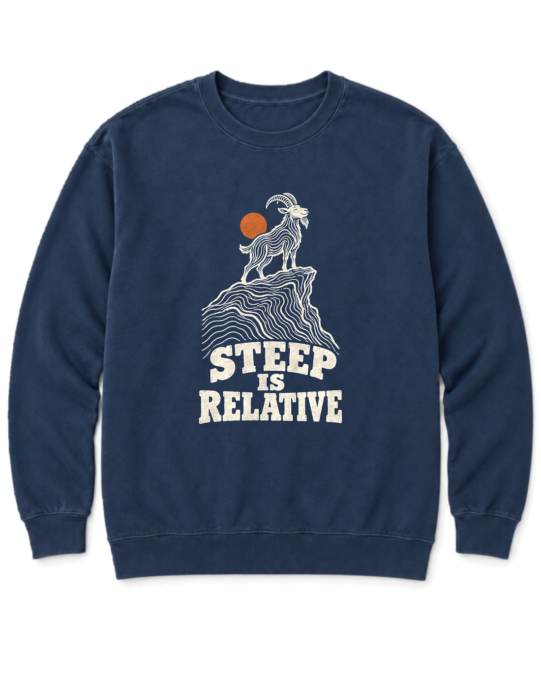 Steep Is Relative Sweatshirt - True Navy