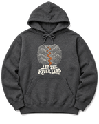 Let the River Lead Hoodie - Dark Heather