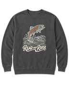 Read the River Sweatshirt - Pepper