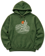 Desert Saguaro Hoodie - Military Green