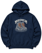 Walked Every Line Hoodie - Navy