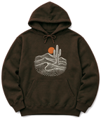 Desert Saguaro Hoodie - Dark Chocolate