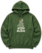 Steep Is Relative Hoodie - Military Green