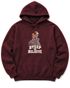 Steep Is Relative Hoodie - Maroon