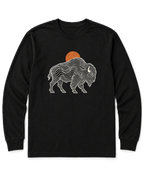 Topo Bison Long Sleeve Shirt - Black