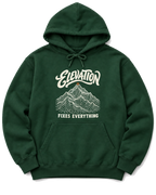 Elevation Fixes Everything Hoodie - Forest Green