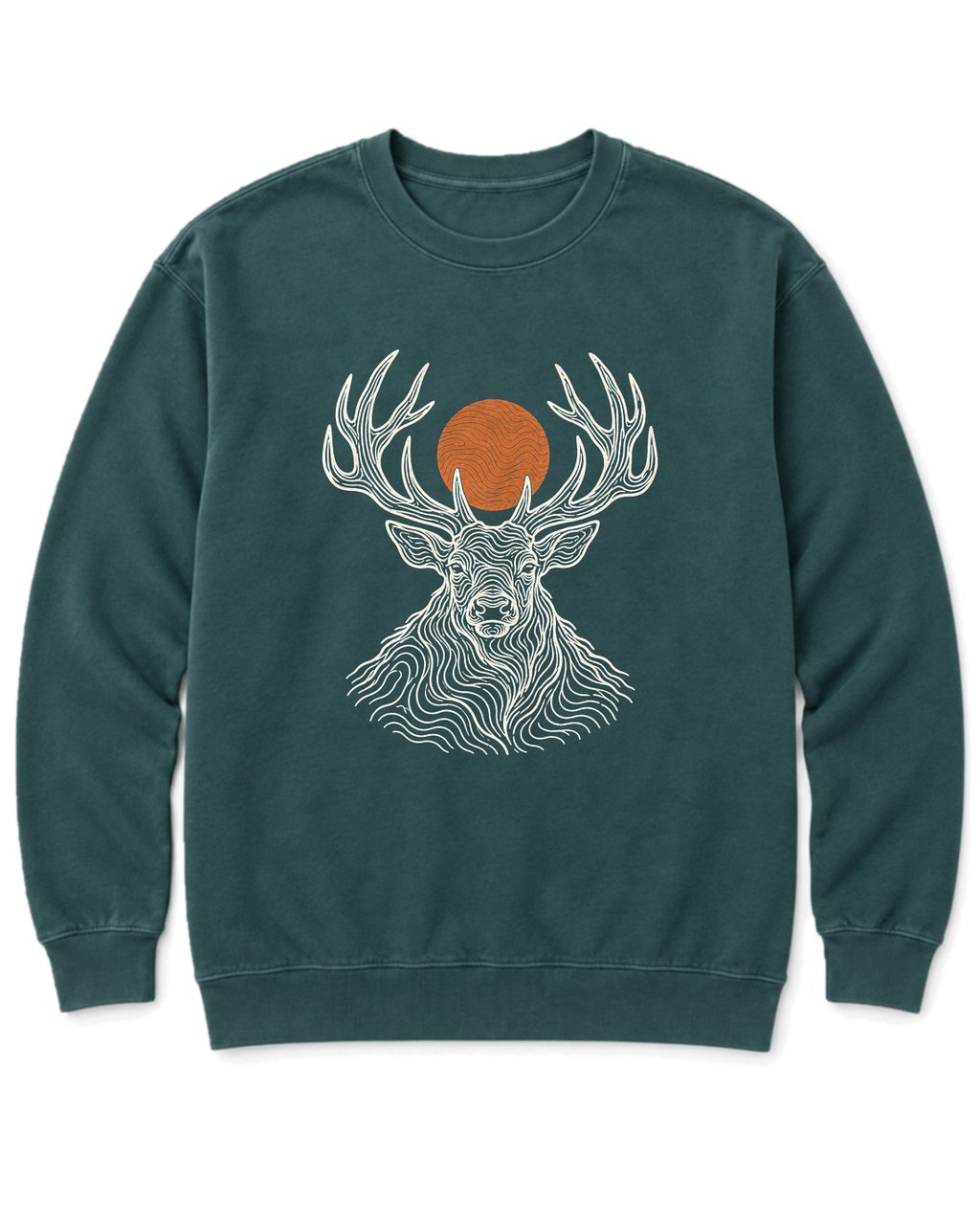 Topo Elk Sweatshirt - Blue Spruce
