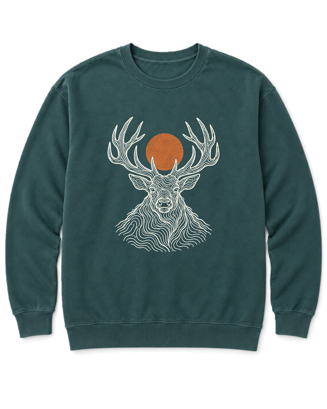 Topo Elk Sweatshirt - Blue Spruce