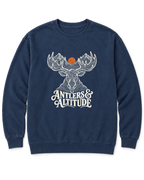 Antlers & Altitude Sweatshirt - True Navy