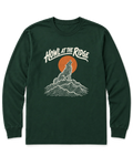 Howl at the Ridge Long Sleeve Shirt - Forest Green