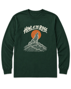 Howl at the Ridge Long Sleeve Shirt - Forest Green