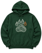 Topo Bear Paw Hoodie - Forest Green