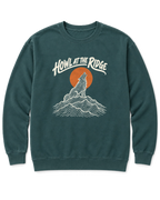 Howl at the Ridge Sweatshirt - Blue Spruce