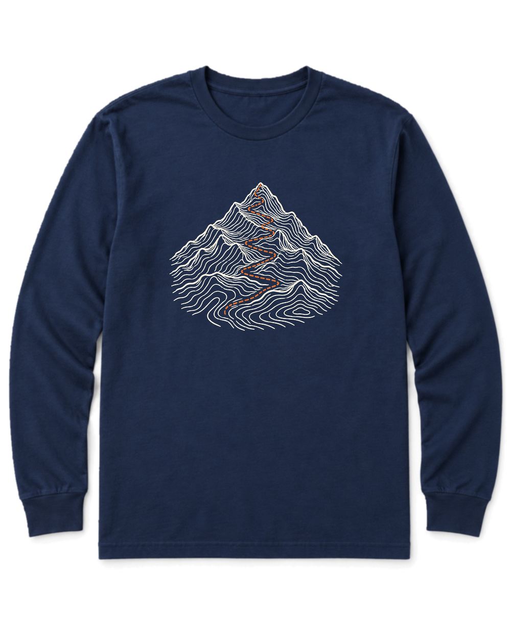 Summit Trail Long Sleeve Shirt - Navy