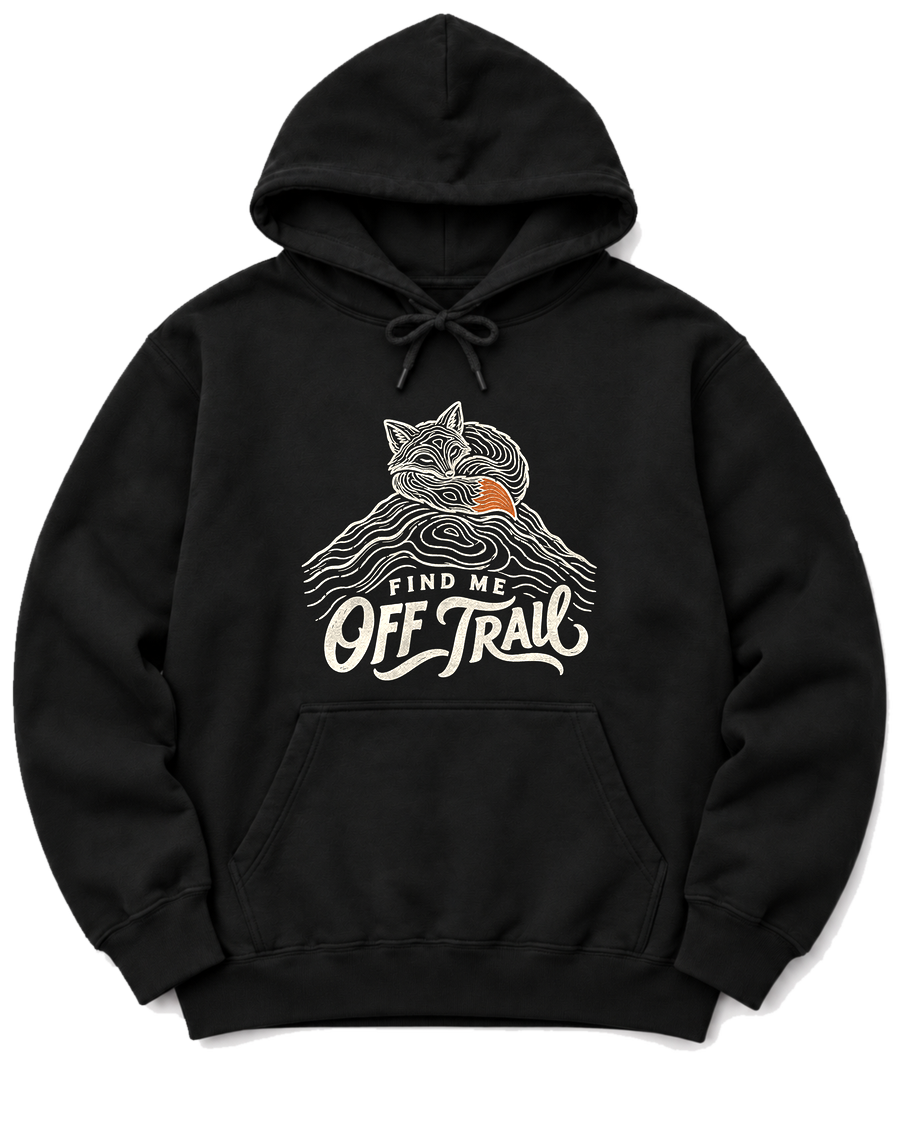 Find Me Off Trail Hoodie - Black