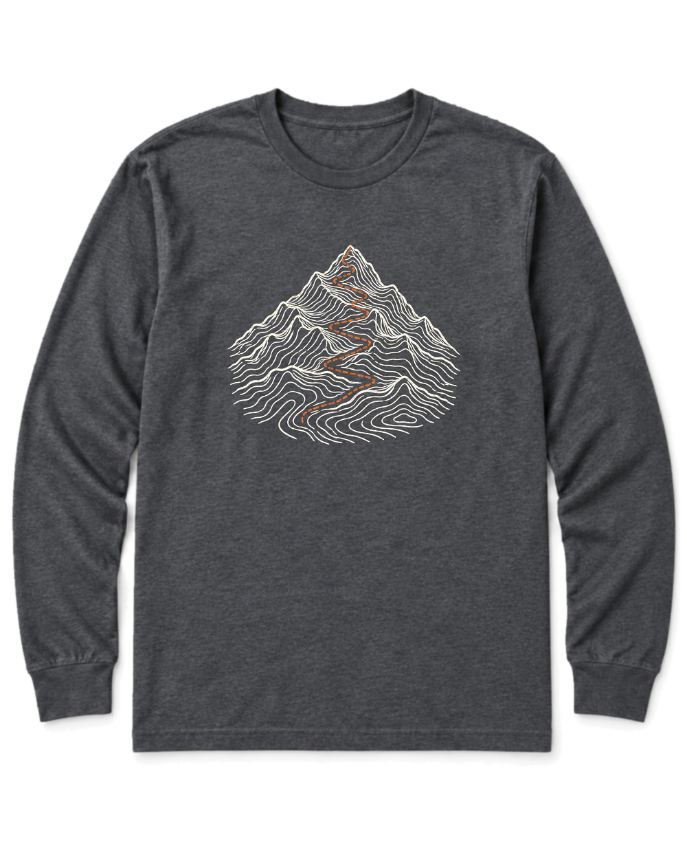 Summit Trail Long Sleeve Shirt - Dark Heather
