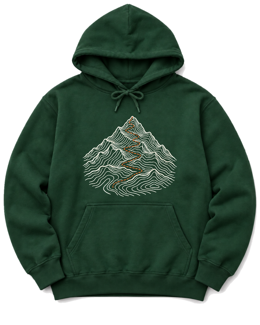 Summit Trail Hoodie - Forest Green