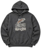 Read the River Hoodie - Dark Heather