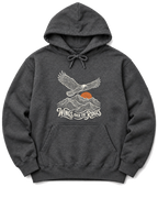 Wings Over the Ridges Hoodie - Dark Heather