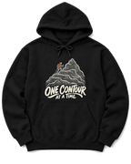 One Contour at a Time Hoodie - Black