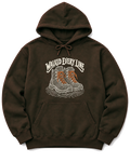 Walked Every Line Hoodie - Dark Chocolate