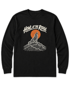 Howl at the Ridge Long Sleeve Shirt - Black