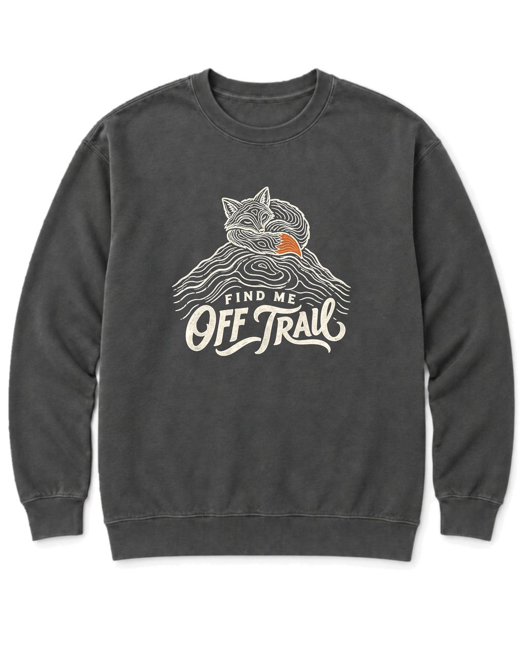 Find Me Off Trail Sweatshirt - Pepper
