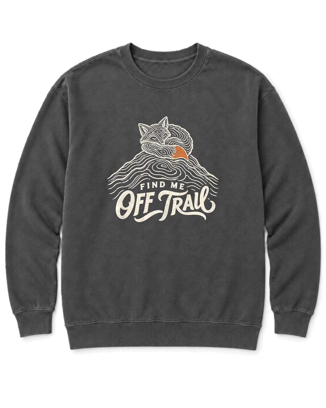 Find Me Off Trail Sweatshirt - Pepper